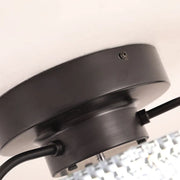 Modern Remote Control Hardware LED Ceiling Fan With Light