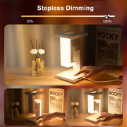 LED Levitation Desk Lamp with 10W Wireless Charger – Dimmable Night Light