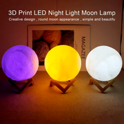 Galaxy Moon LED Night Light | 3D Book Light | Unique Gift for Kids & Home Decor