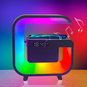 Multifunctional Wireless Charger Stand | Bluetooth 5.0 Speaker